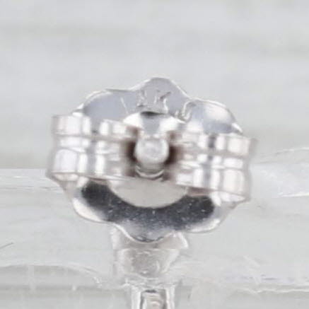 0.50ctw Diamond Filigree Drop Earrings 14k White Gold