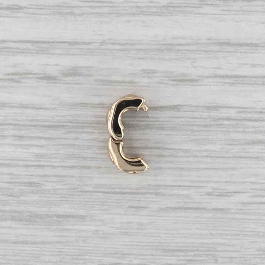 Authentic Pandora Heart Clip Bead Charm 14k Gold 750243 ALE