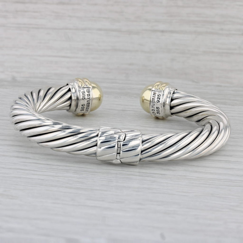 DAVID YURMAN Sterling Silver 10mm Renaissance Cable Bracelet 1311201 |  FASHIONPHILE