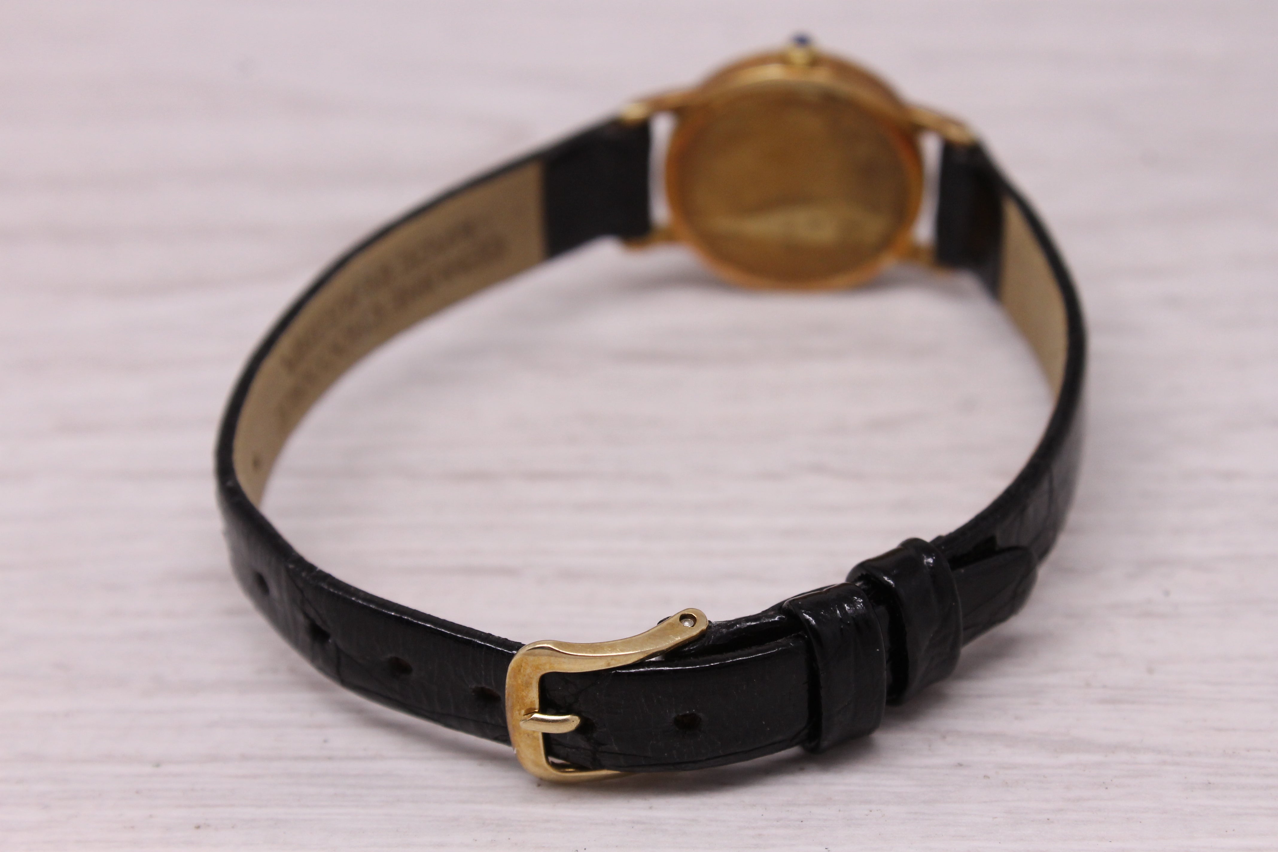 Limited Edition Seiko Disney Mickey Mouse Quartz Watch 14K Gold MOP Dial 178/300