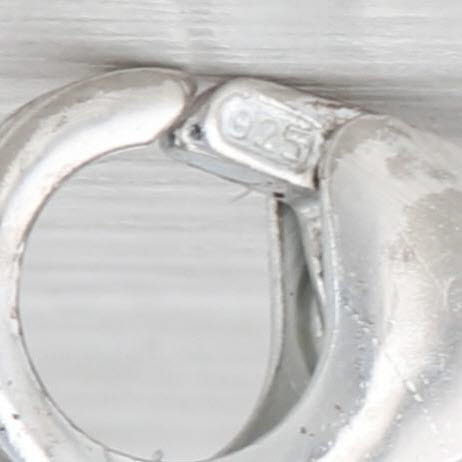Blue Lab Created Purple Cubic Zirconia Bracelet Sterling Silver 7.5" 10.7mm