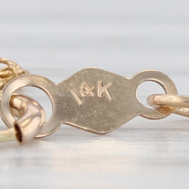 0.80ctw Amethyst Butterfly Pendant Necklace 14k Yellow Gold 18" Curb Chain