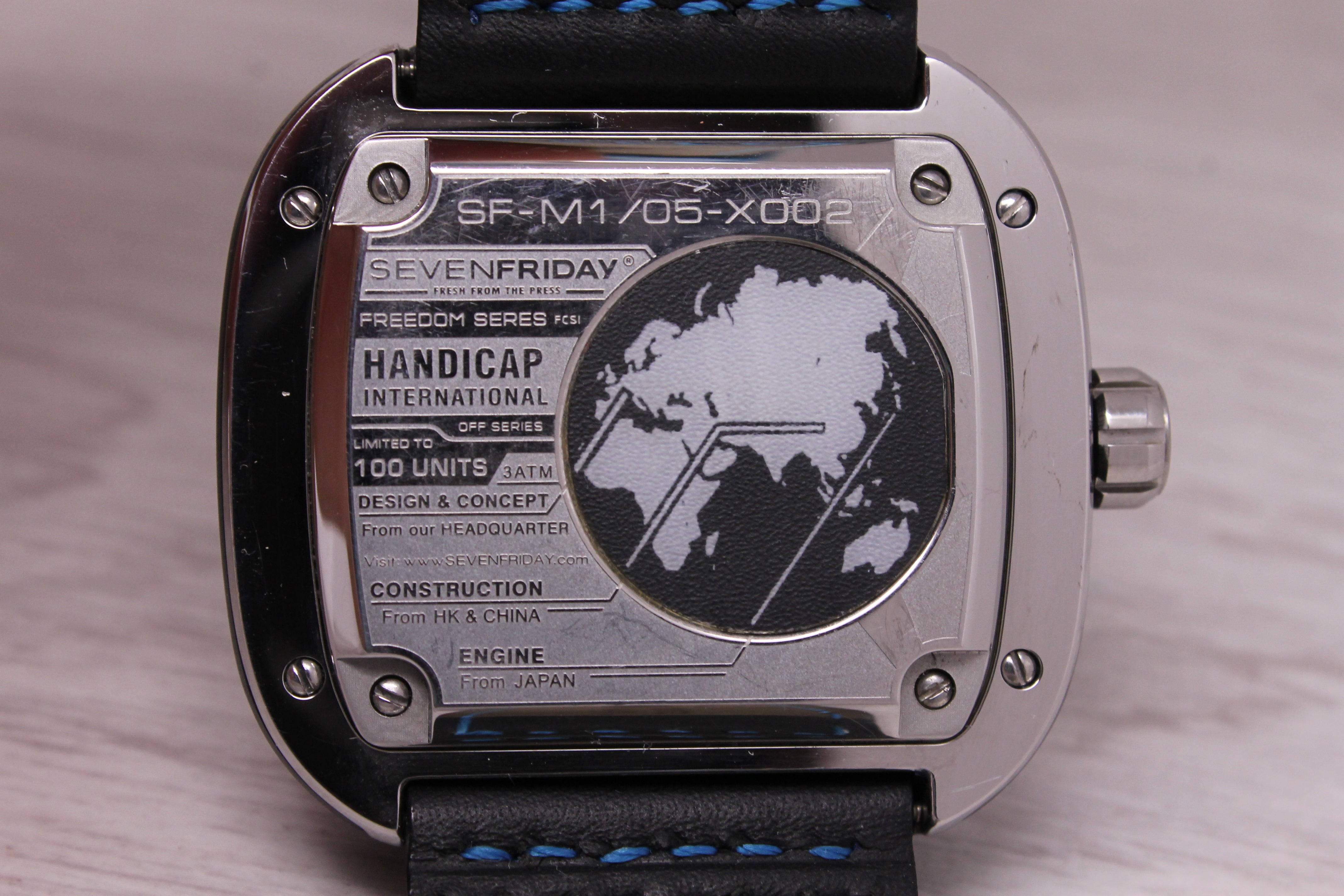 SEVENFRIDAY Handicap International Limited Edition Automatic Mens Watch M1-05