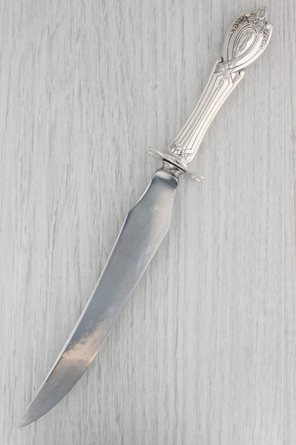 Gray Lunt Treasure Monticello Carving Set Sterling Silver Fork Carving Knife Monogram