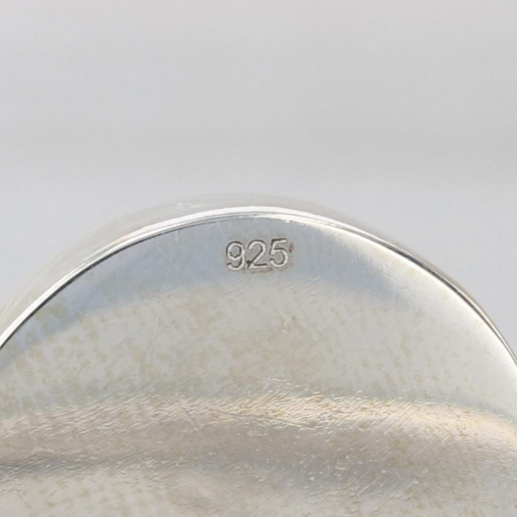 Engravable Bangle Bracelet Sterling Silver 6.25" Round ID