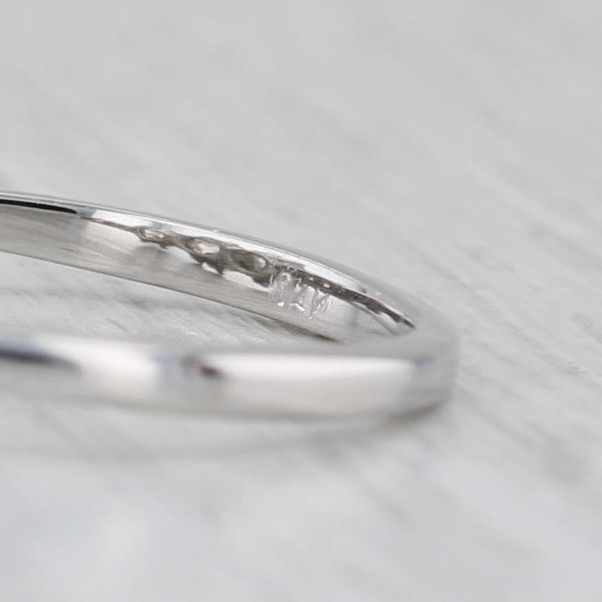 Gray 1.91ctw Diamond Round 3-Stone 14k White Gold Size 6.25 Engagement