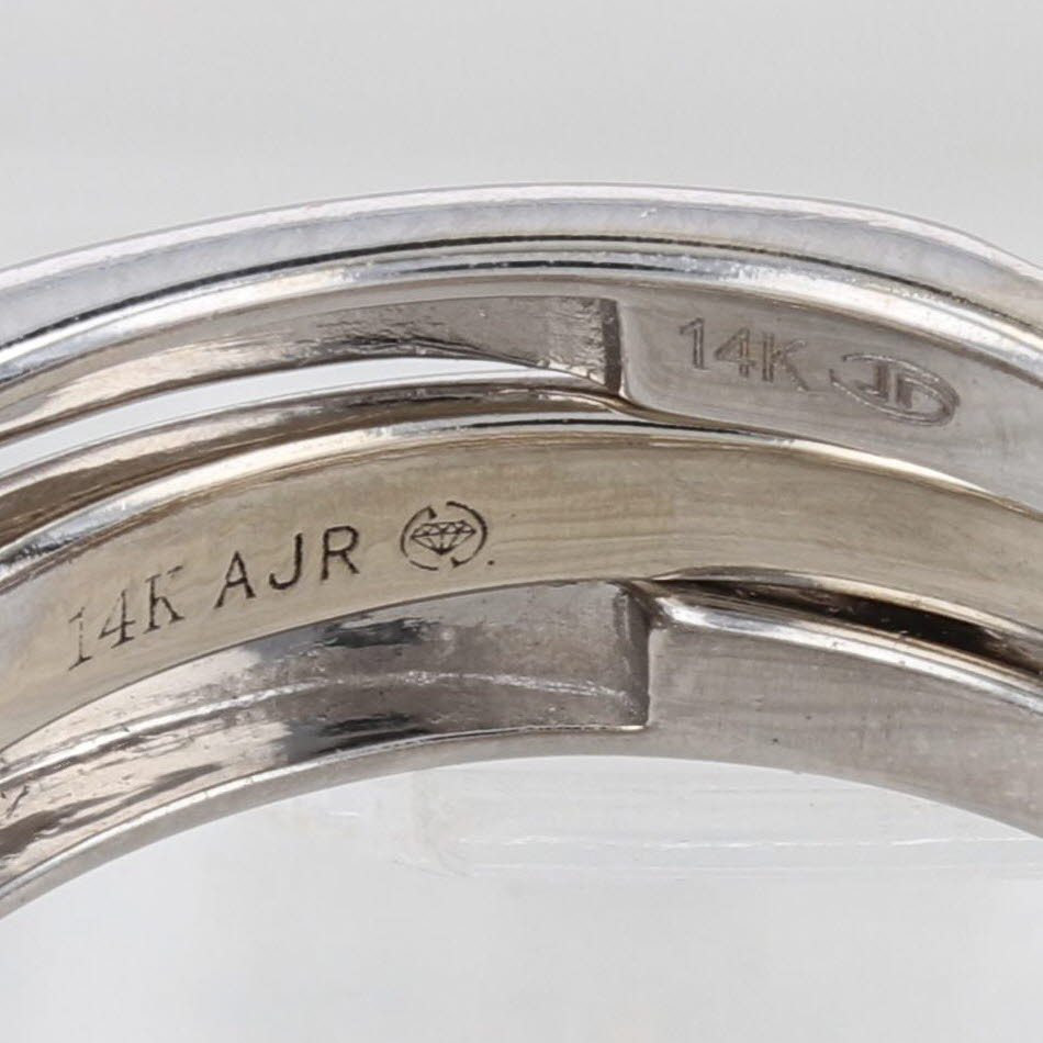 2.74ctw IGI Lab Created Diamond Engagement Ring Wedding Band Jacket 14k Gold