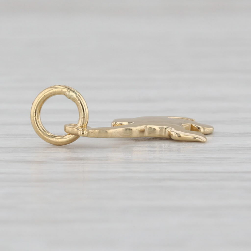 Pomellato Dodo Playful Monkey Charm 18k Yellow Gold Pendant