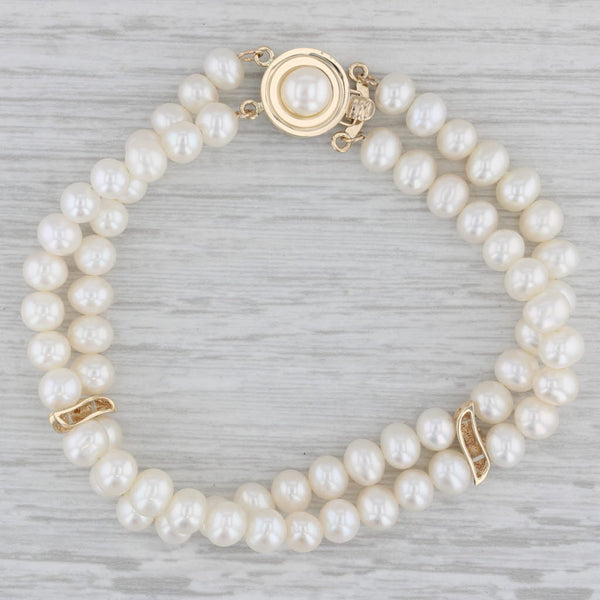 Double Strand Pearl Bracelets | FREE Shipping & Returns - Pure Pearls
