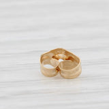 Small Knot Stud Earrings 14k Yellow Gold
