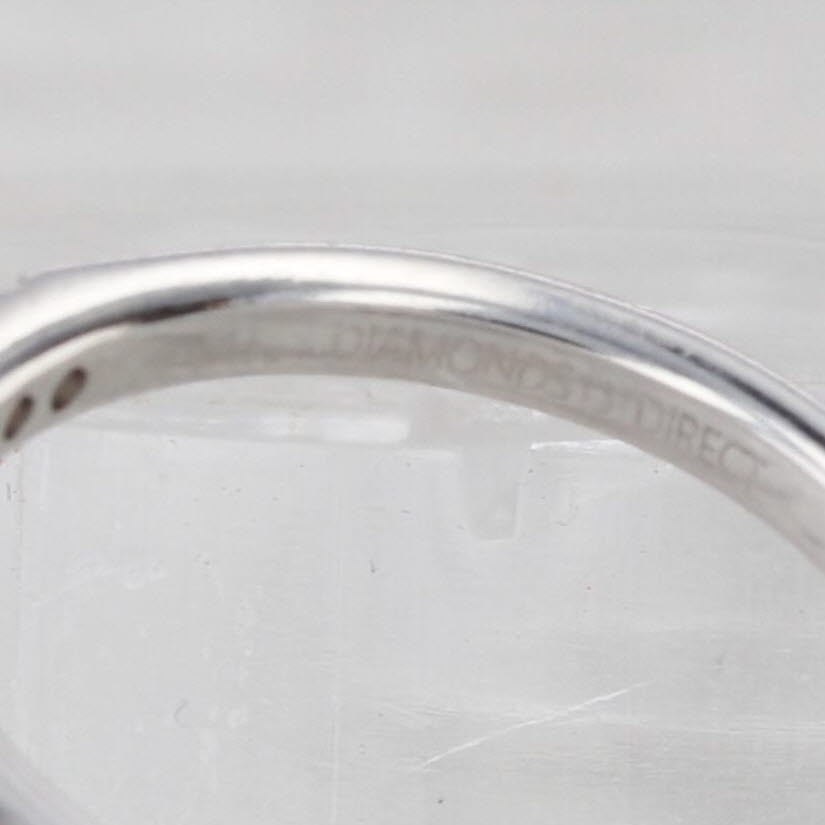 0.25ctw Diamond Wedding Band 14k White Gold Size 5.5 Stackable Anniversary Ring