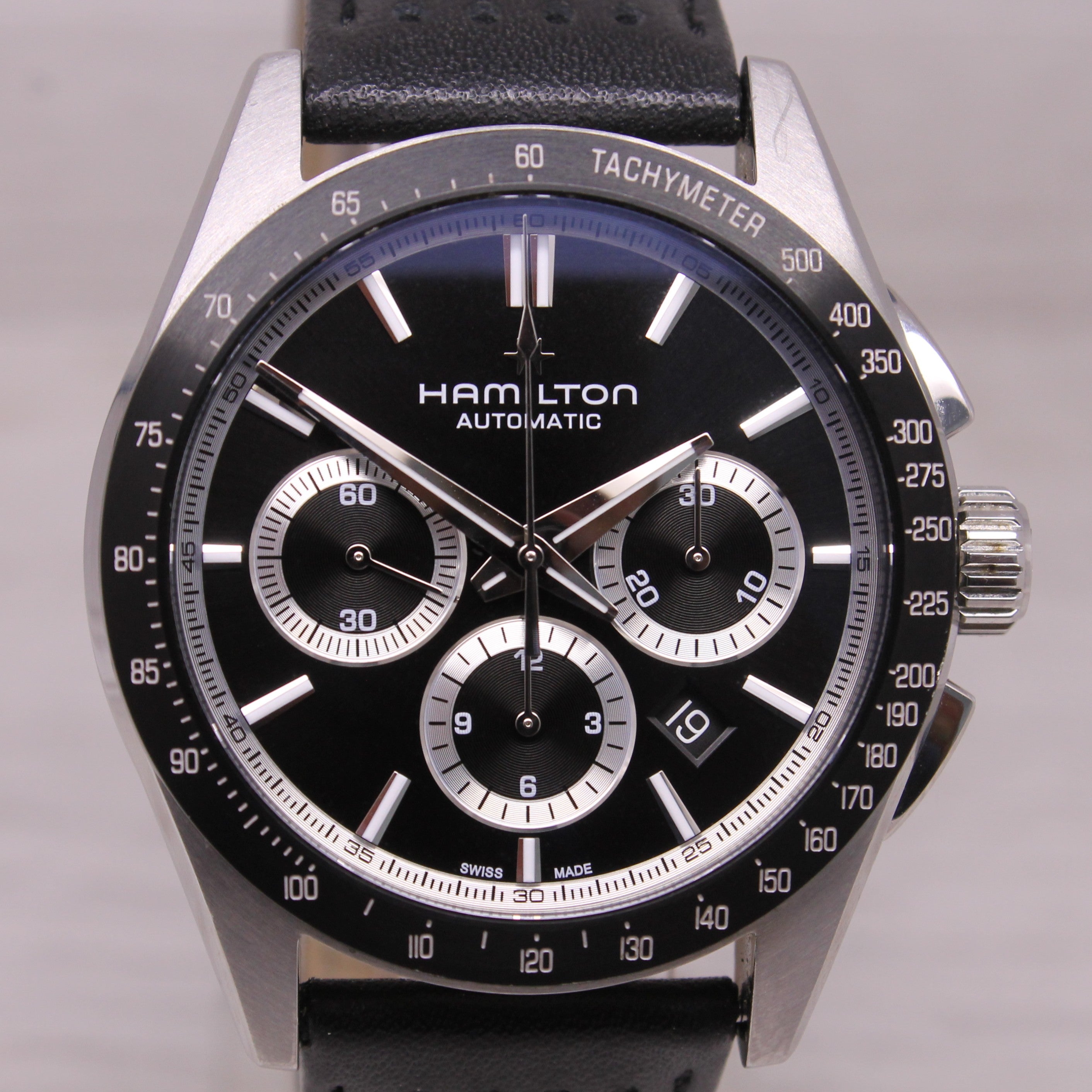 Hamilton Jazzmaster Performer 42mm Steel Automatic Chronograph Watch H36606730