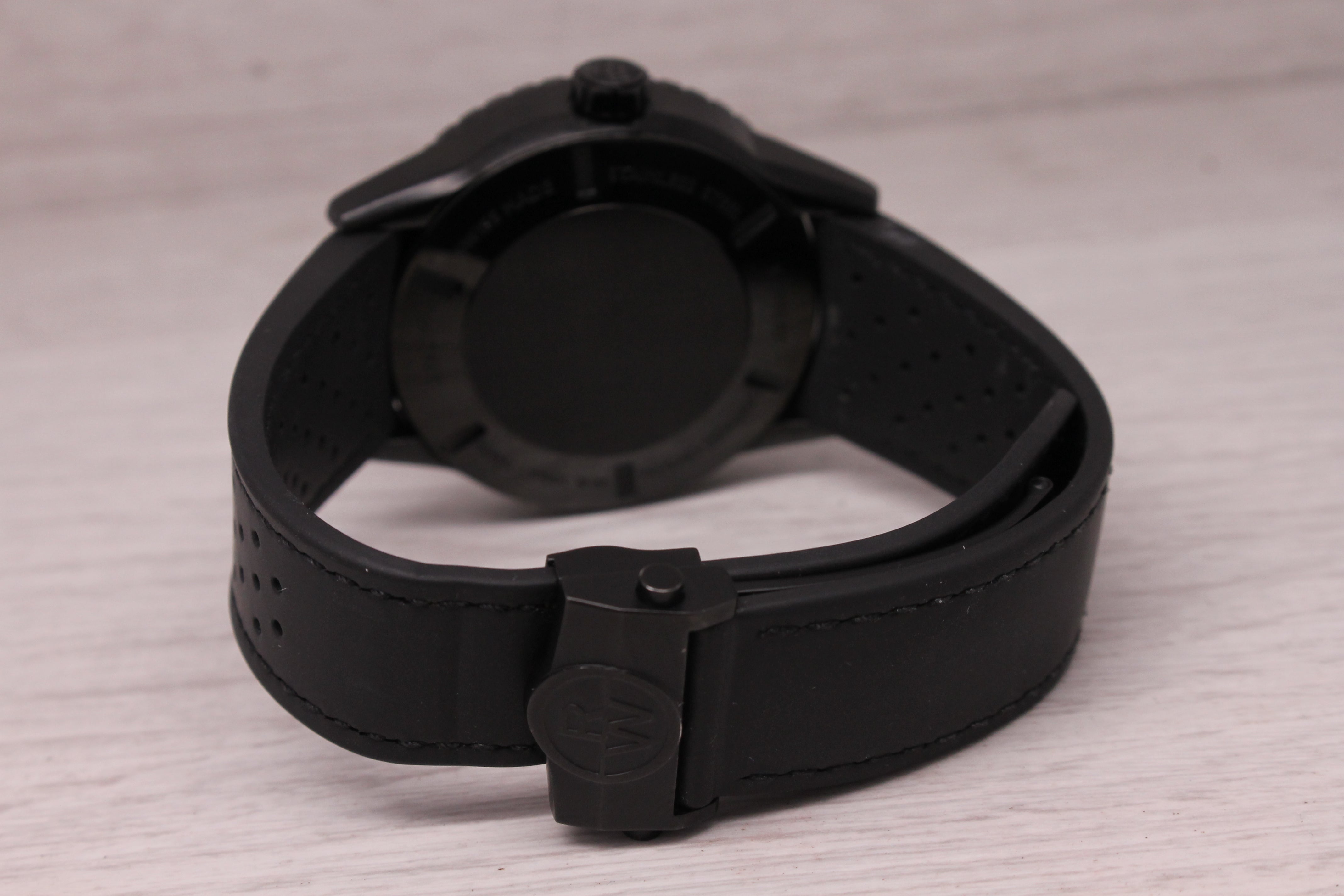 Raymond Weil 2760 Mens 42mm Black Ceramic Steel Automatic Divers Watch w Box