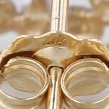 2.26ctw Ruby Diamond Halo Stud Earrings 14k Yellow Gold Studs