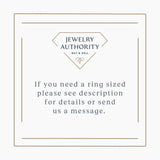 New Beverley K 0.65ctw Diamond Wedding Band 14k Gold Size 6.75 Stackable Ring