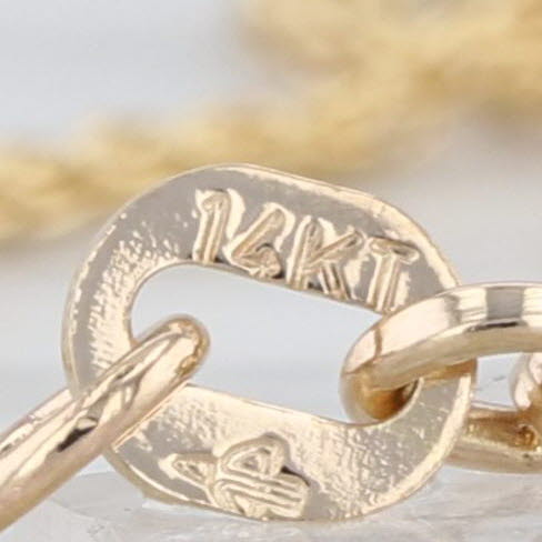 23.75" Long Wheat Chain Necklace 1.1mm