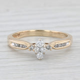 0.27ctw Marquise Diamond Engagement Ring 14k Yellow Gold Size 10.25