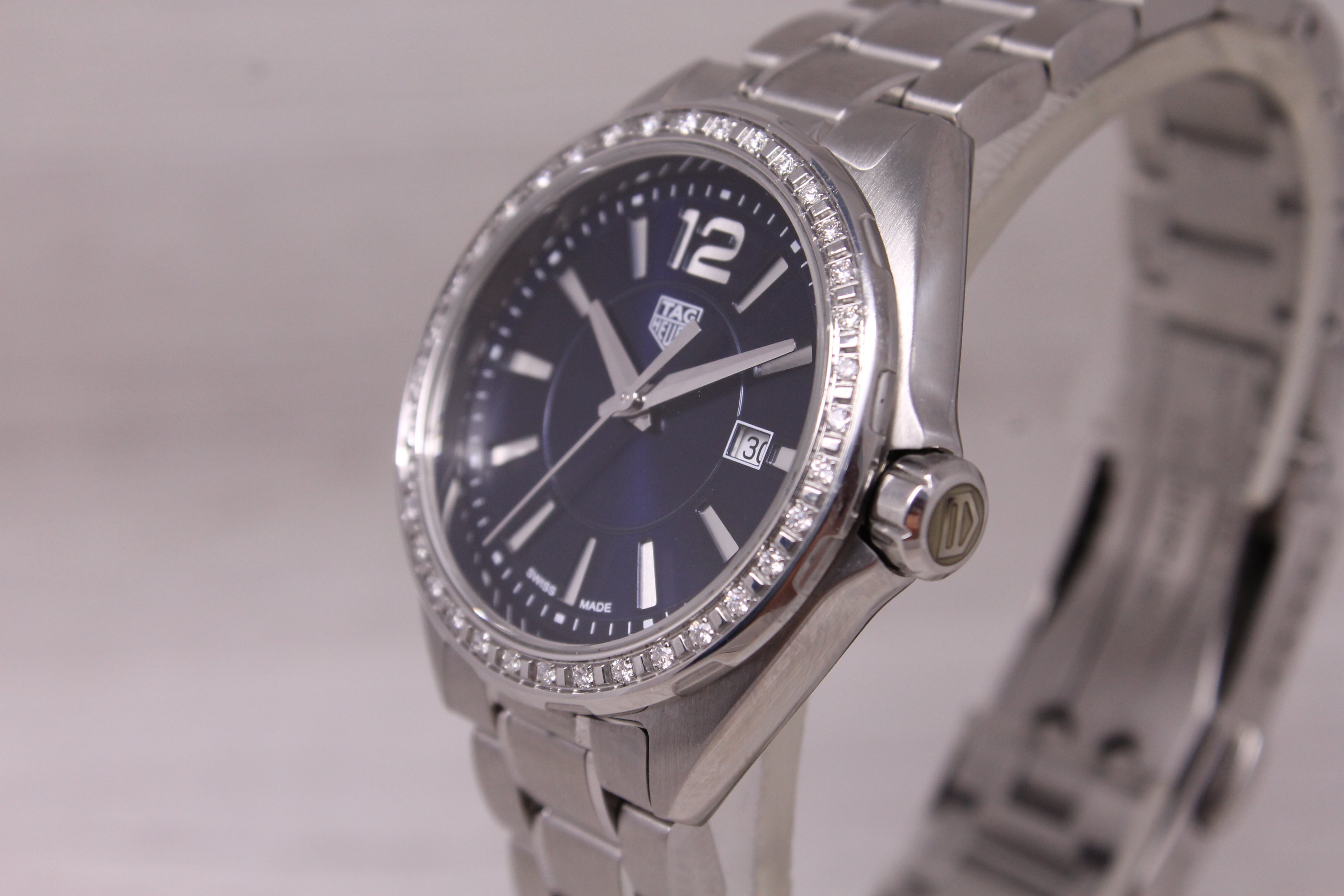 Tag Heuer Ladies Formula 1 Diamond Bezel 32mm Steel Quartz Wrist Watch WBJ1416