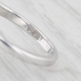0.16ctw Diamond 3-Stone Vintage Ornate Ring 14k White Gold Size 4.5