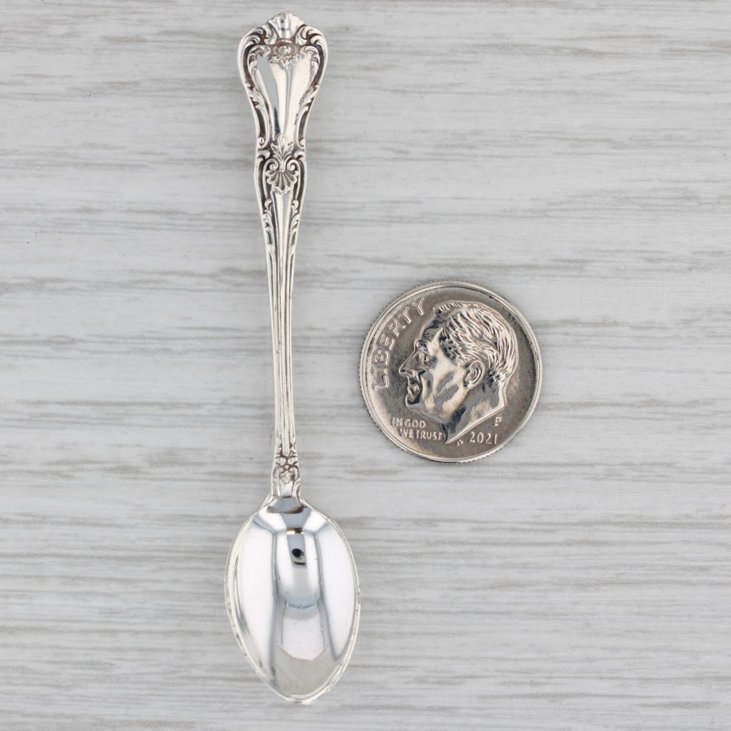 Gray Lunt Memory Lane Spoon Brooch Sterling Silver Floral Vintage