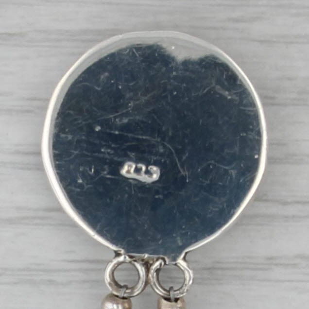 Mother of Pearl 0.65ctw Amethyst Sterling Silver 7" Statement