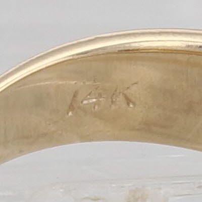 0.91ct Round Diamond Solitaire Engagement Ring 14k Yellow Gold Size 5.25