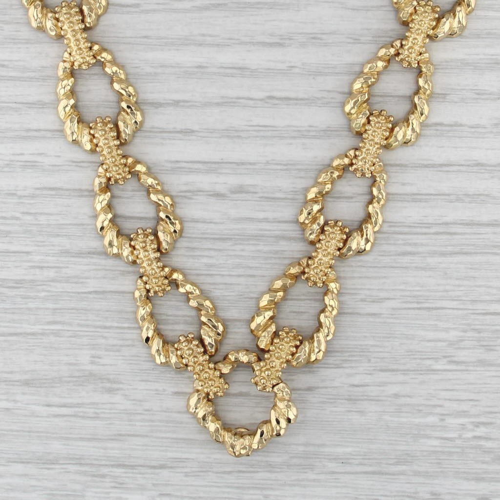 Wander France Enhancer Necklace Bracelet Set 18k Yellow Gold 0.15ctw Diamond