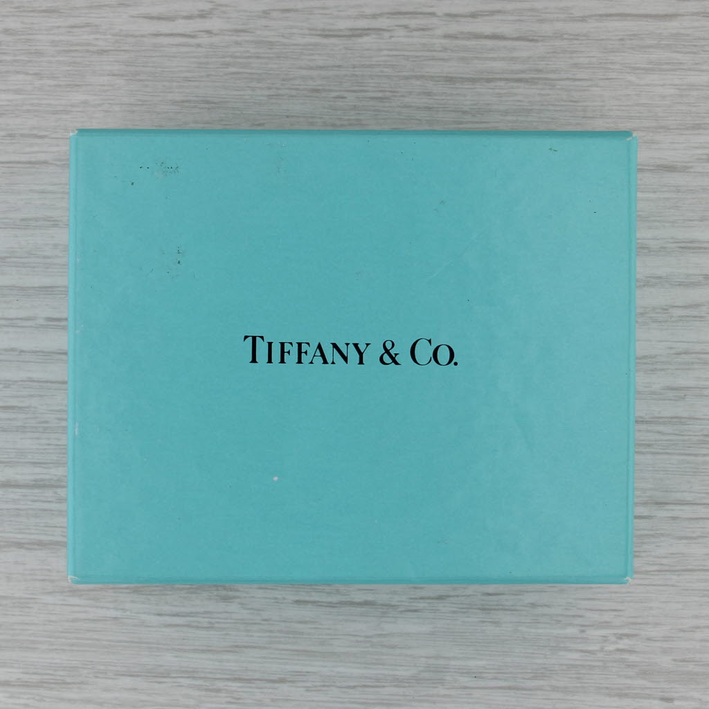 Tiffany & CO Classic Crossover X Ring w/ Box Pouch 18k Gold Size 6.25 Band