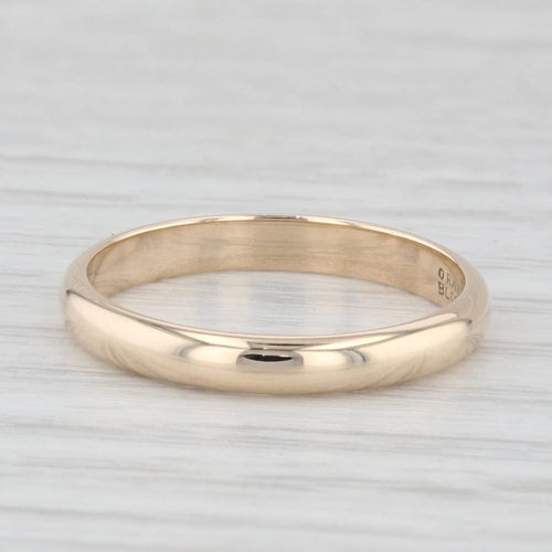 Light Gray Vintage Traub Orange Blossom Wedding Band 14k Yellow Gold Ring Size 5.75