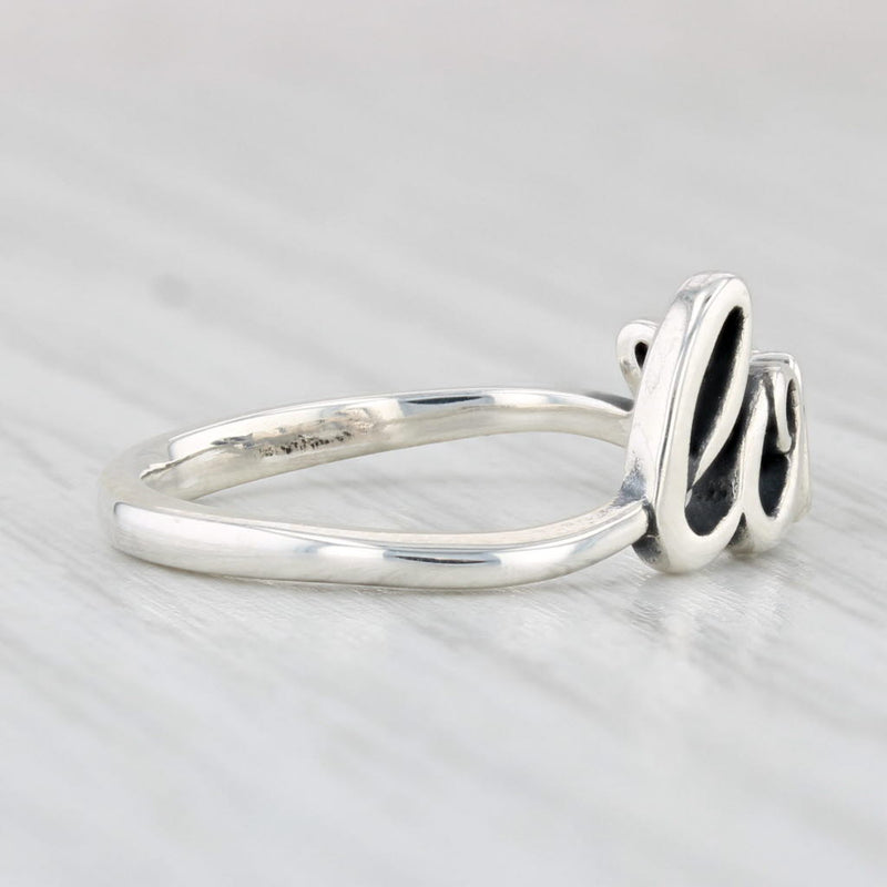 "Love" Ring Sterling Silver Size 7.25 Statement Gift James Avery