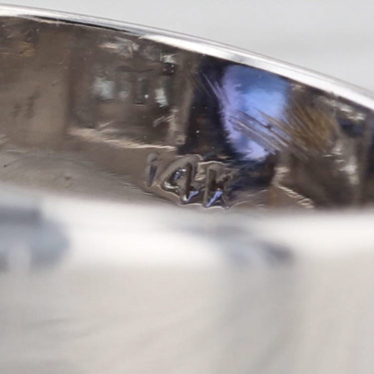 4.18ctw Tanzanite Diamond Men's Ring 14k White Yellow Gold Size 8.5