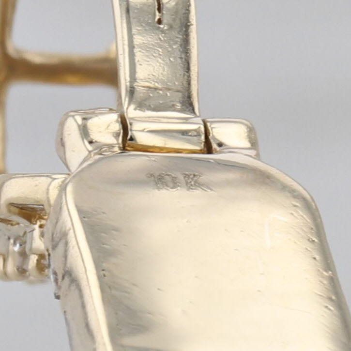 2.32ctw Diamond Cross Pendant 10k Yellow Gold Statement