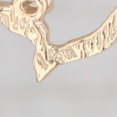 Diamond Texas Pendant 14k Yellow Gold Charm US State Souvenir