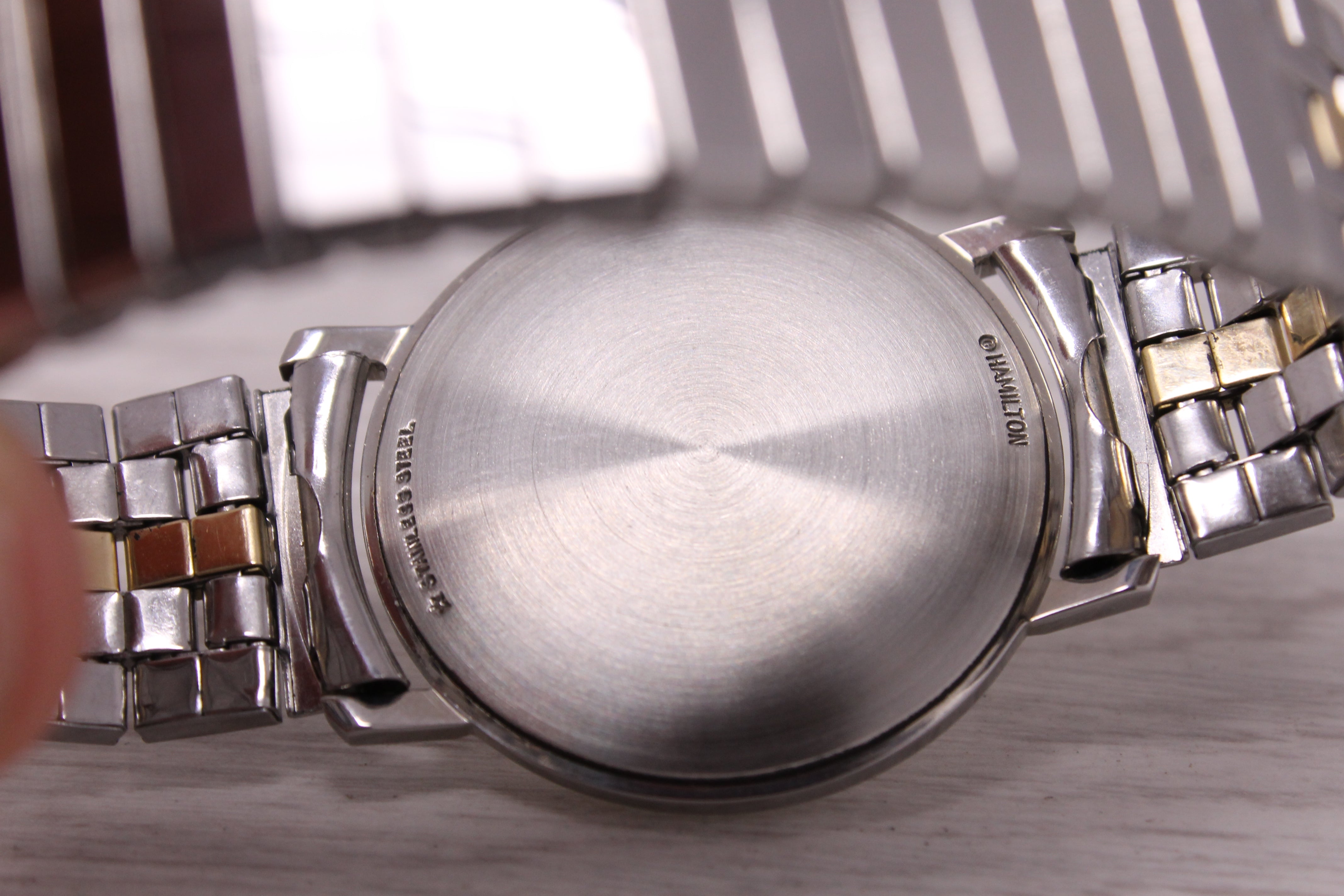 Vintage Hamilton Mens Mechanical Watch Sea Guard Stainless Steel MINT