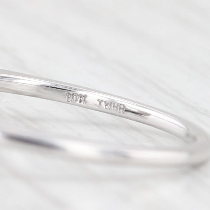 Lavender 0.88ctw Aquamarine Diamond Halo Ring 10k White Gold Size 7 Engagement