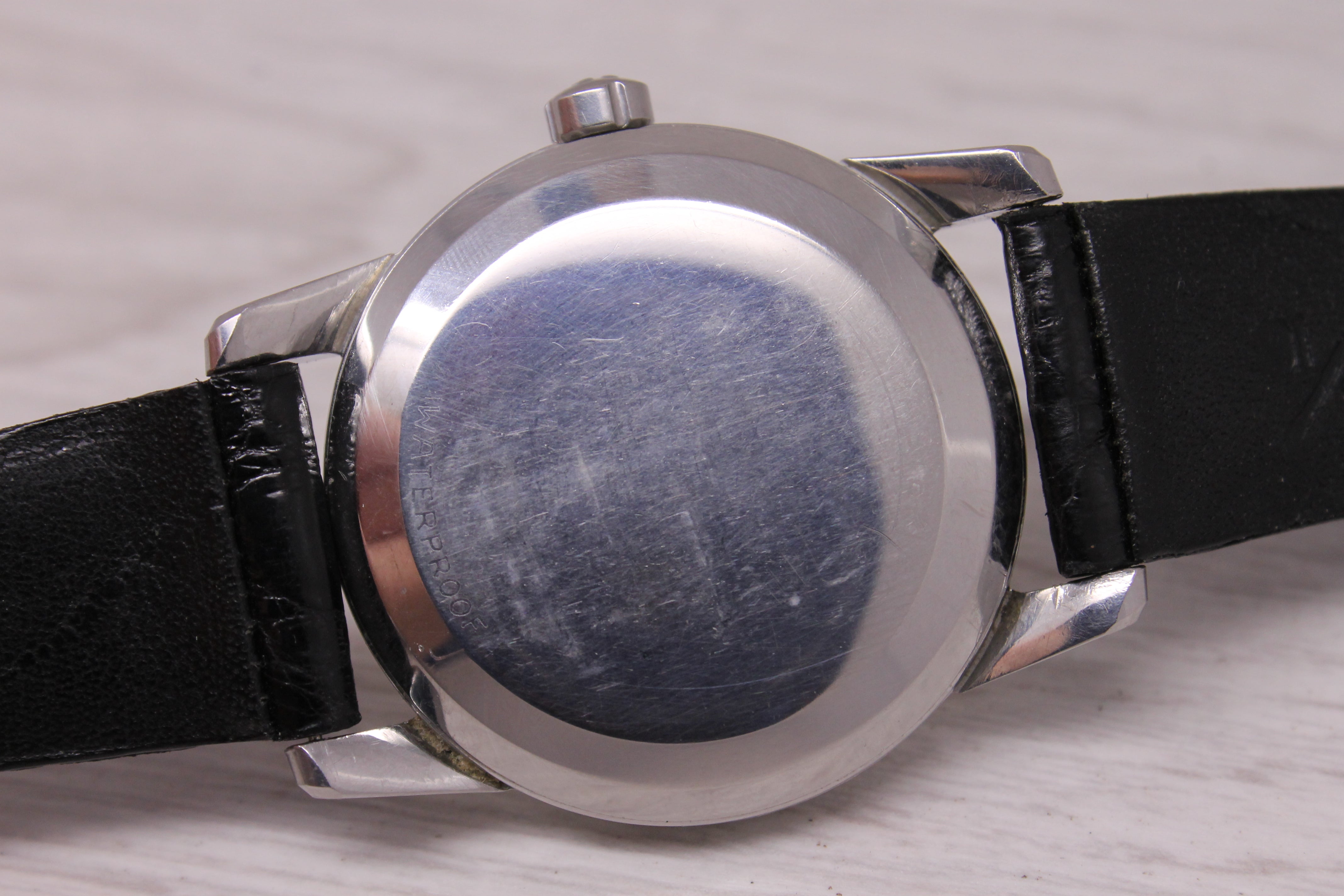 Vintage 1954 Omega Seamaster Chronometer Bumper Watch Original Box Papers Set