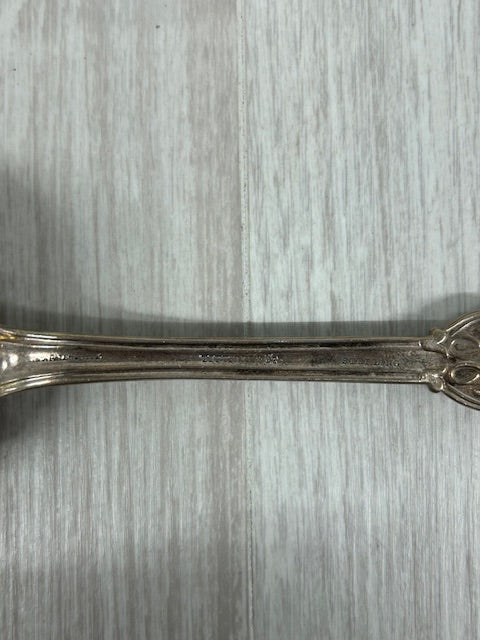 Dark Gray Antique Tiffany Sterling Silver Oriental Casserole Spoon Polhamus Engraved