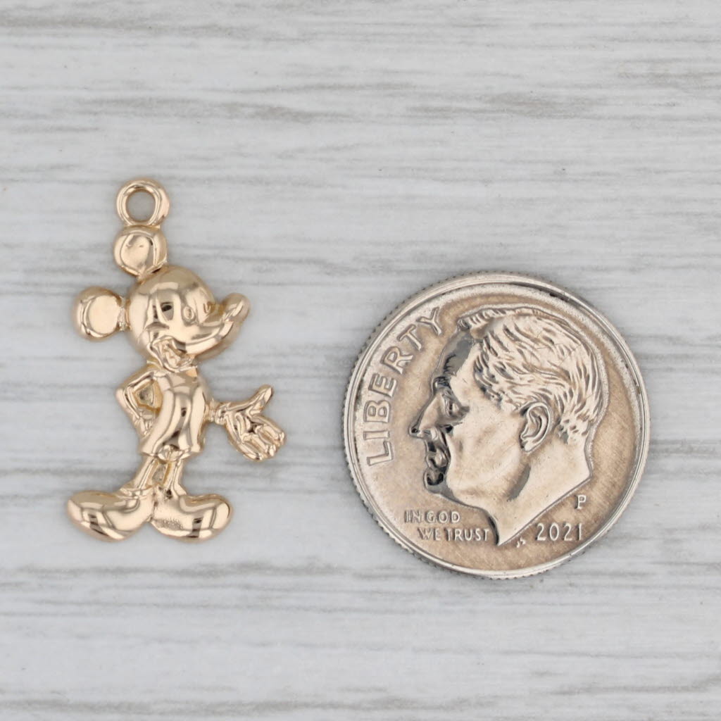 14k gold Mickey Mouse shops Pendant