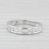 0.36ctw Diamond Wedding Band 14k White Gold Size 5 Stackable Anniversary Ring