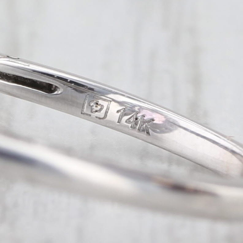 2.70ctw Oval Pink Kunzite Blue Apatite Halo Ring 14k White Gold Size 6.25
