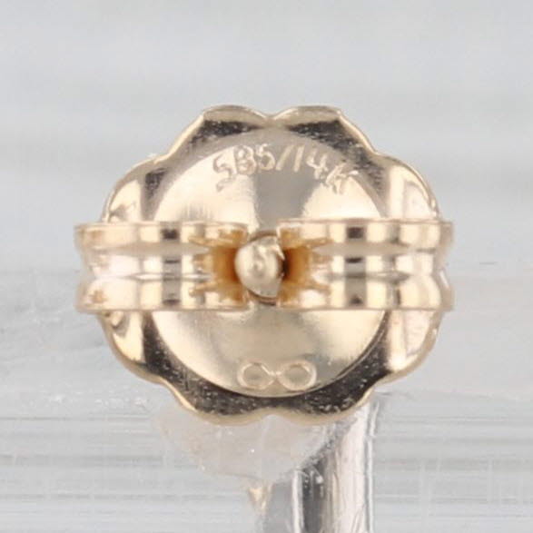 0.26ctw Diamond Journey Drop Earrings 14k Yellow White Gold