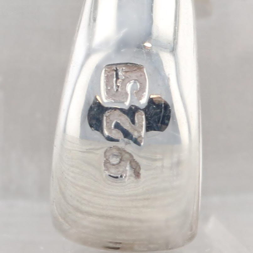 Carved Mother of Pearl & Shell Pendant Sterling Silver Medallion Statement