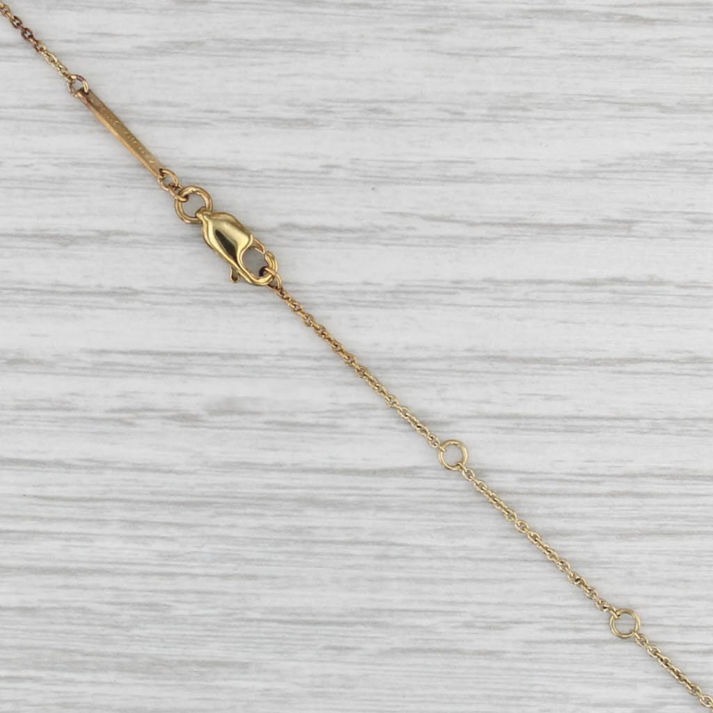 Kendra Scott Mother of Pearl Shell Pendant Necklace Sterling Silver Gold Plated