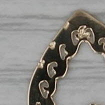 Open Heart Pendant 14k Yellow Gold Lightweight Charm