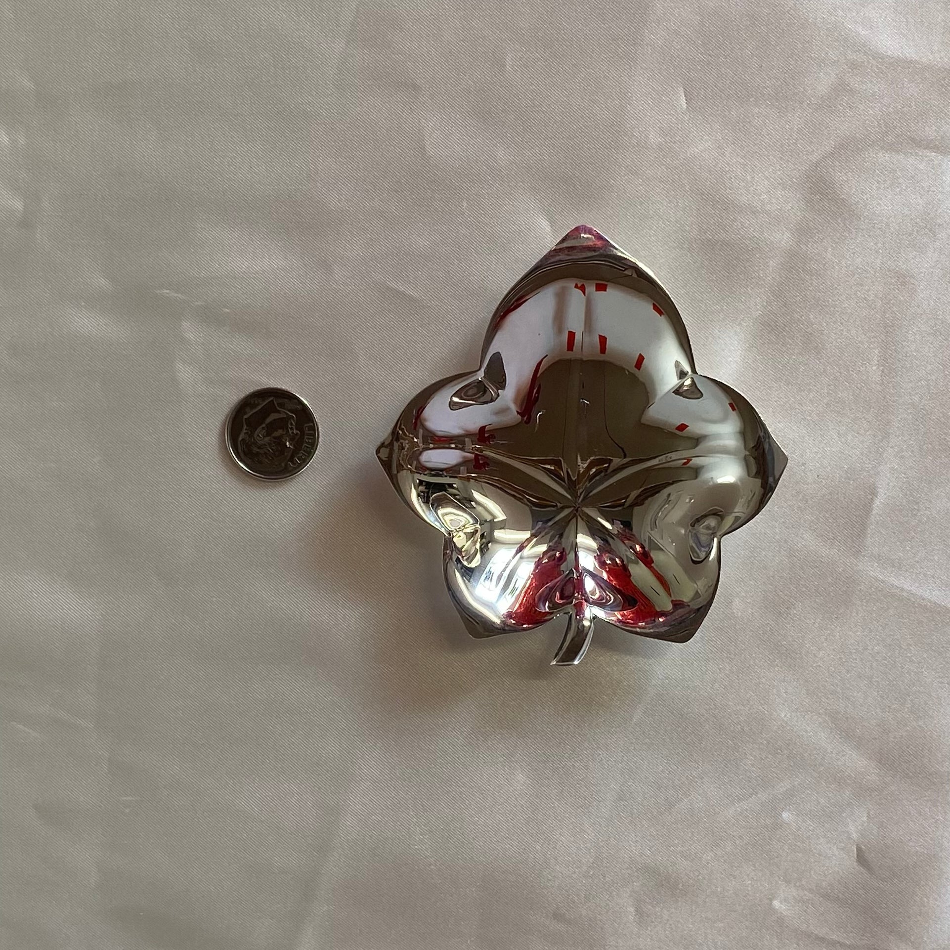 Tiffany & Co Leaf Nut Dish Sterling Silver Serving Trinket Bowl