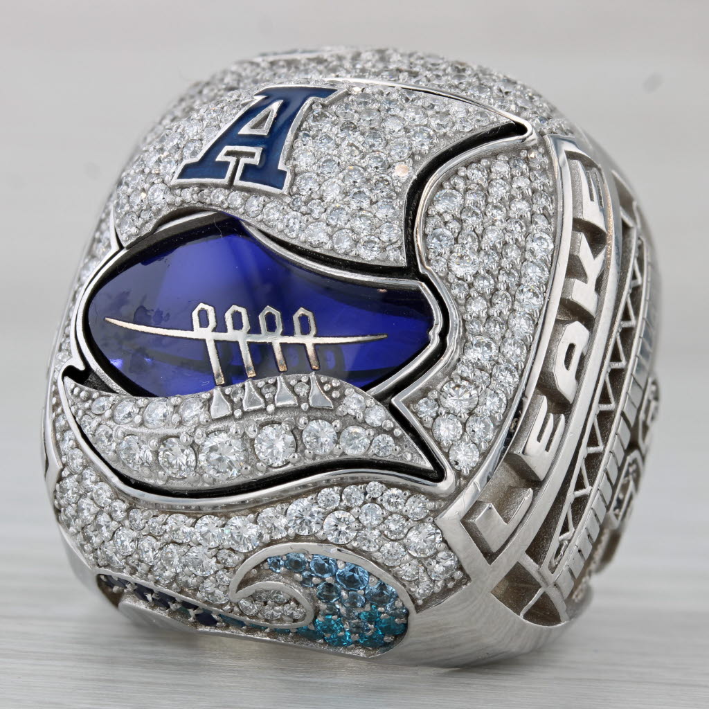 Gray 2022 Toronto Argonauts CFL Grey Cup Football Championship Players Ring 10k Gold