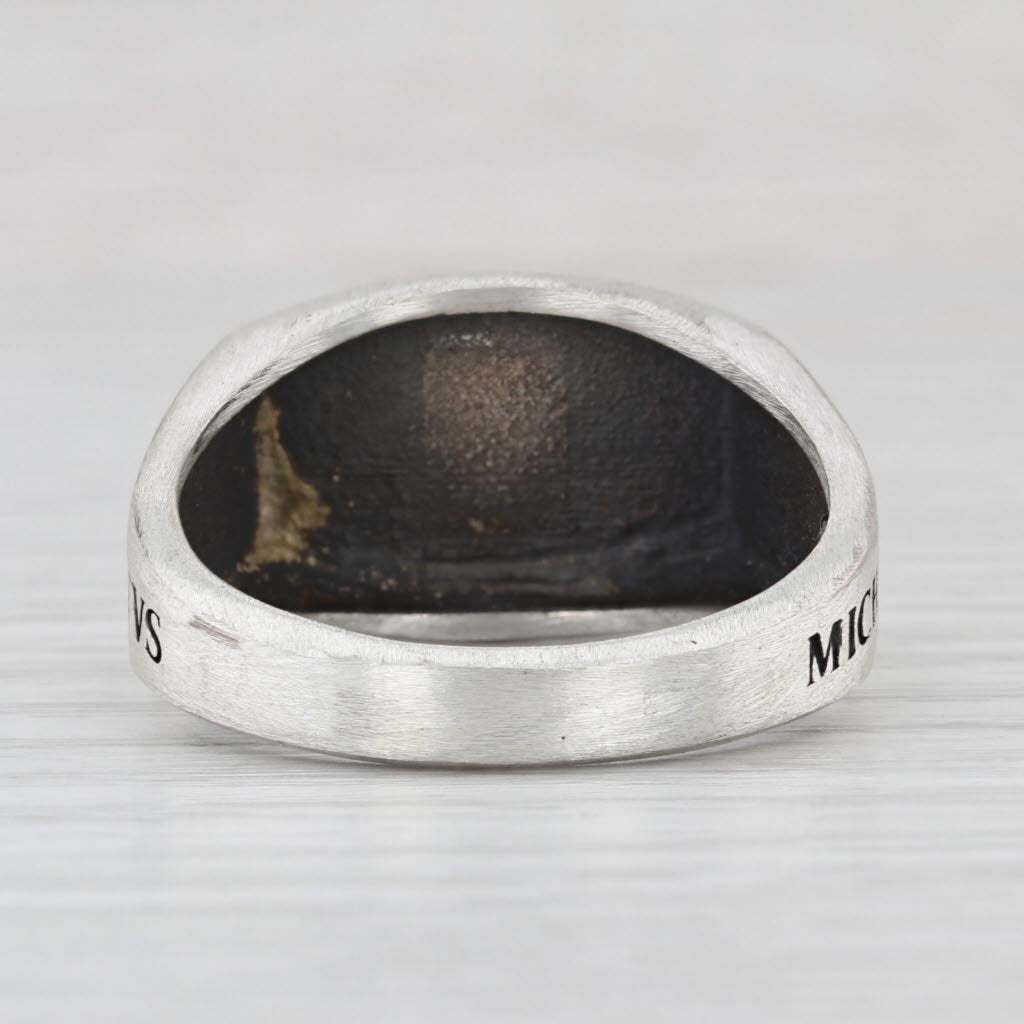 Michelangelo's Creation of Adam Ring Sterling Silver Michael Aglvs Bonarotvs