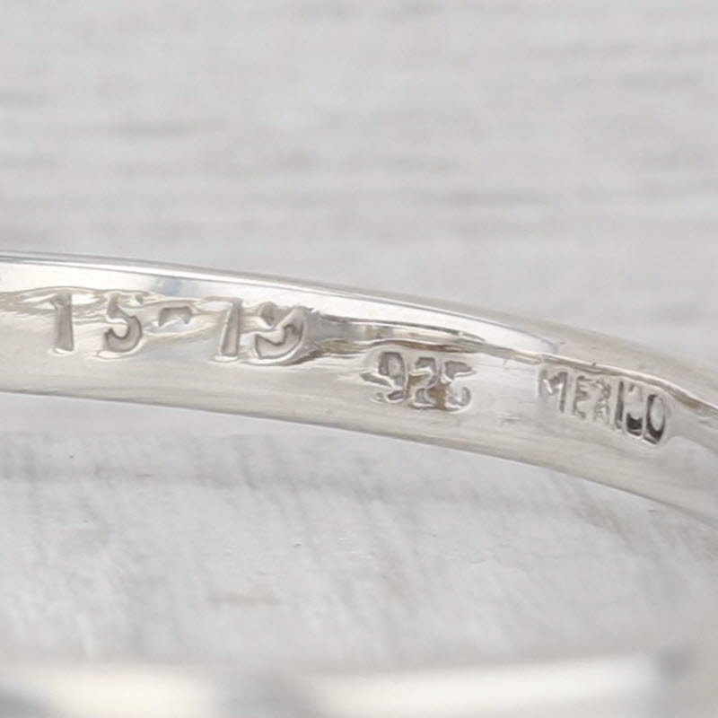 Belt Buckle Bangle Bracelet Sterling Silver Taxco 6.5" Adjustable