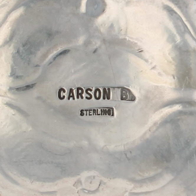 Carson Blackgoat Large Pendant Sterling Silver Turquoise Navajo Native American