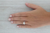 Dark Gray 1.15ctw Round Diamond Engagement Ring 18k Gold Platinum Size 6 Simon G GIA
